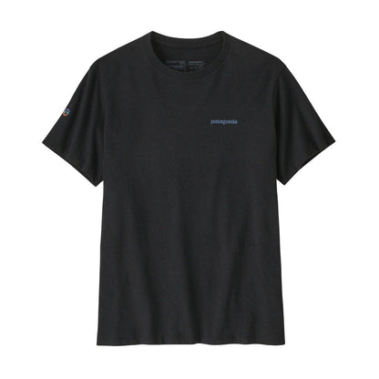 Patagonia Fitz Roy Icon Mens Responsibili-Tee - Ink Black