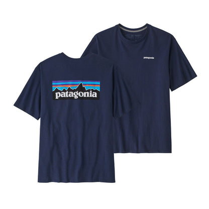 Patagonia P-6 Logo Men's Responsibili-Tee - Classic Navy