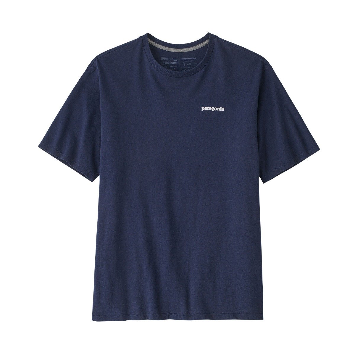 Patagonia P-6 Logo Men's Responsibili-Tee - Classic Navy