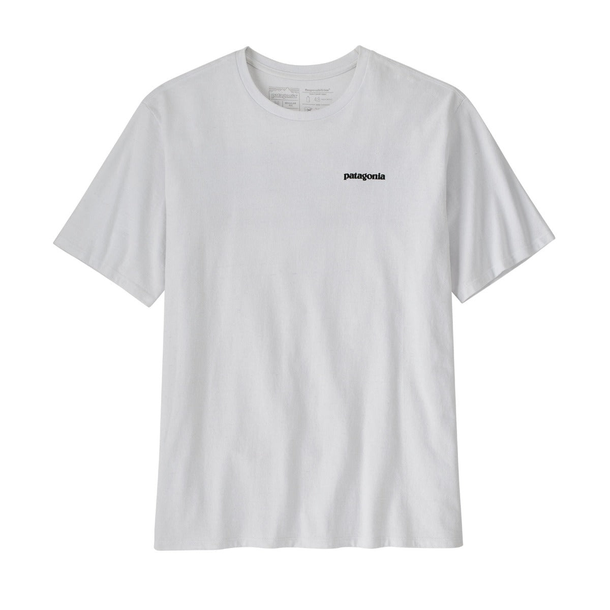 Patagonia P-6 Logo Responsibili-Tee T Shirt - White