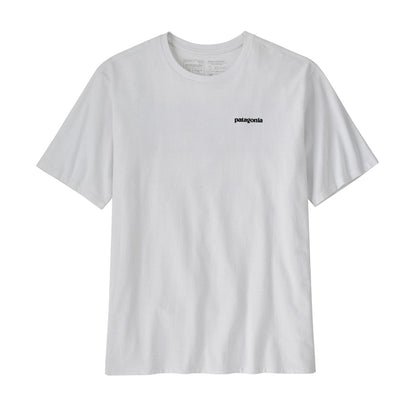 Patagonia P-6 Logo Responsibili-Tee T Shirt - White