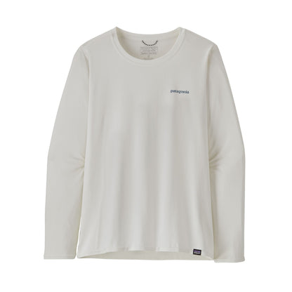 Patagonia Capilene Cool Daily Women's Graphic Shirt - Grey/White