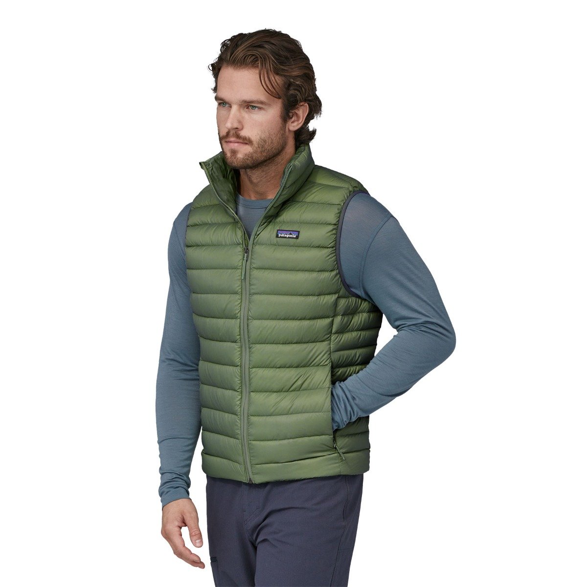 Patagonia Men's Down Sweater Vest - Sedge Green
