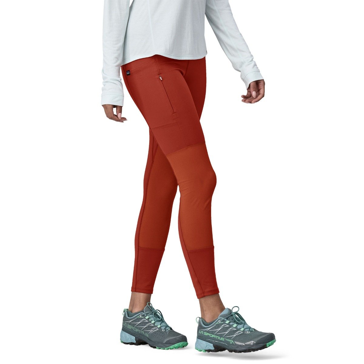 Patagonia Pack Out Womens Hike Tights - Mangrove Red