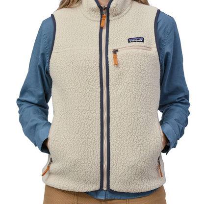 Patagonia Retro Pile Women's Fleece Vest - Pelican