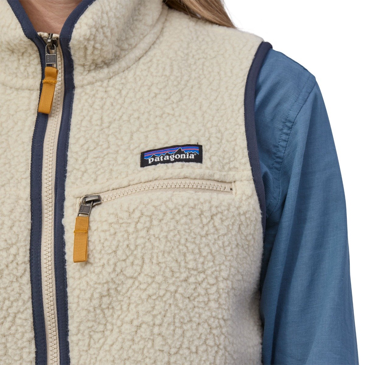 Patagonia Retro Pile Women's Fleece Vest - Pelican