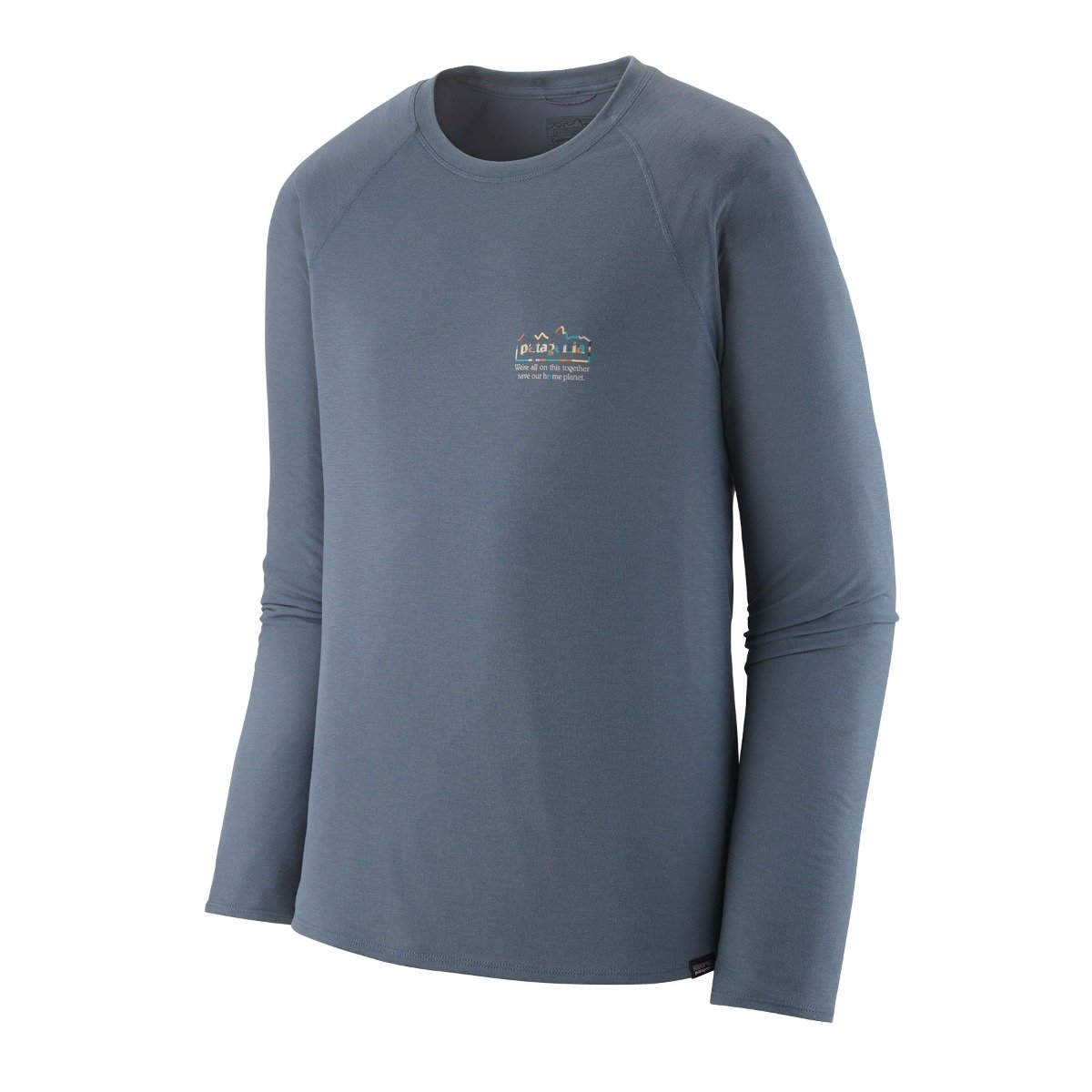 Patagonia Capilene Cool Trail Mens Graphic Long Sleeved Shirt - UFZU