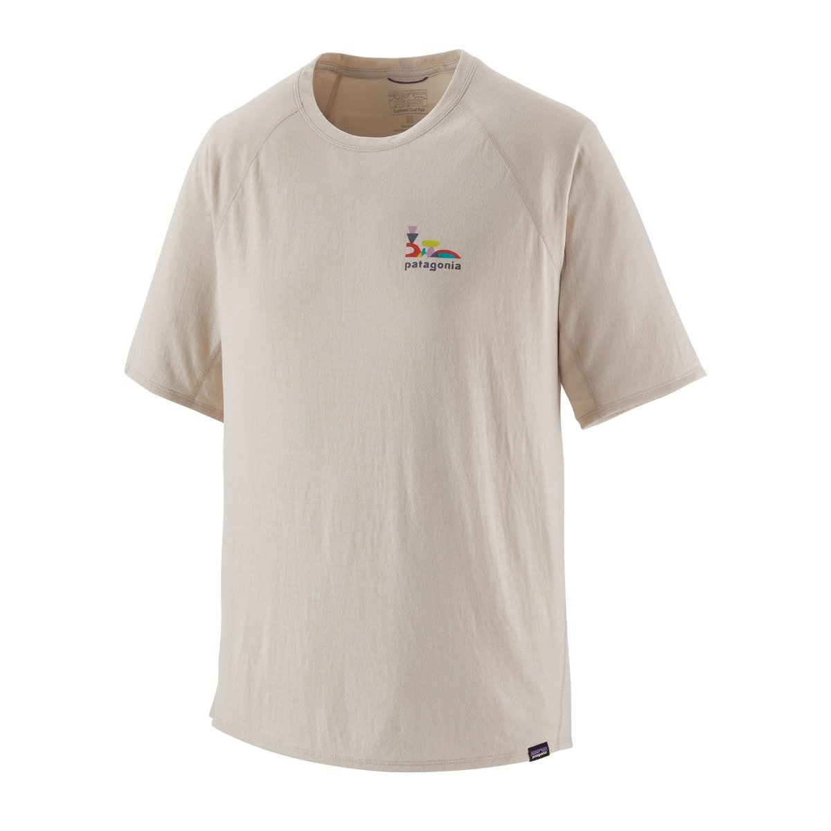 Patagonia Capilene Cool Trail Graphic Mens Shirt - Lose It/Pumice