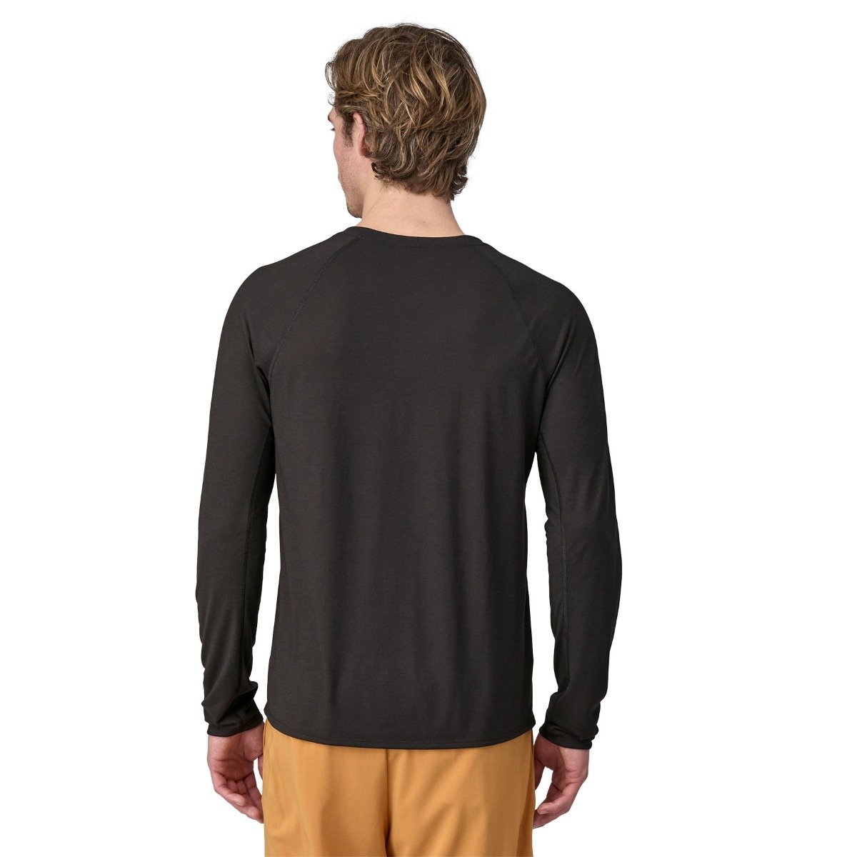 Patagonia Long-Sleeved Men's Cap Cool Trail Shirt - Black
