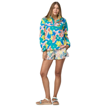 Patagonia Women's LW Synch Snap-T Pullover - Channeling Spring: Natural