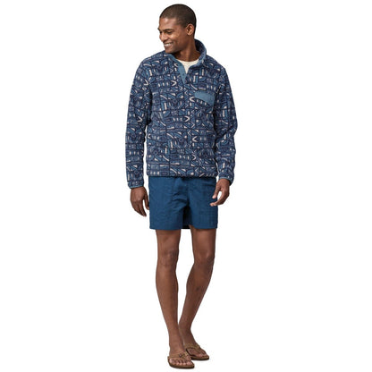 Patagonia Lightweight Synchilla Men's Snap-T·¨® Fleece Pullover - Navy