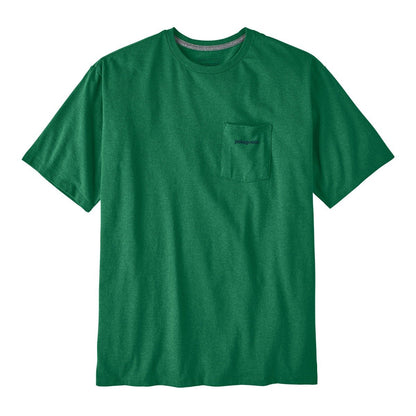 Patagonia Men's Boardshort Logo Pocket Responsibili-Tee - Gather Green