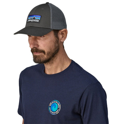 Patagonia P-6 Logo LoPro Trucker Hat - Forge Grey