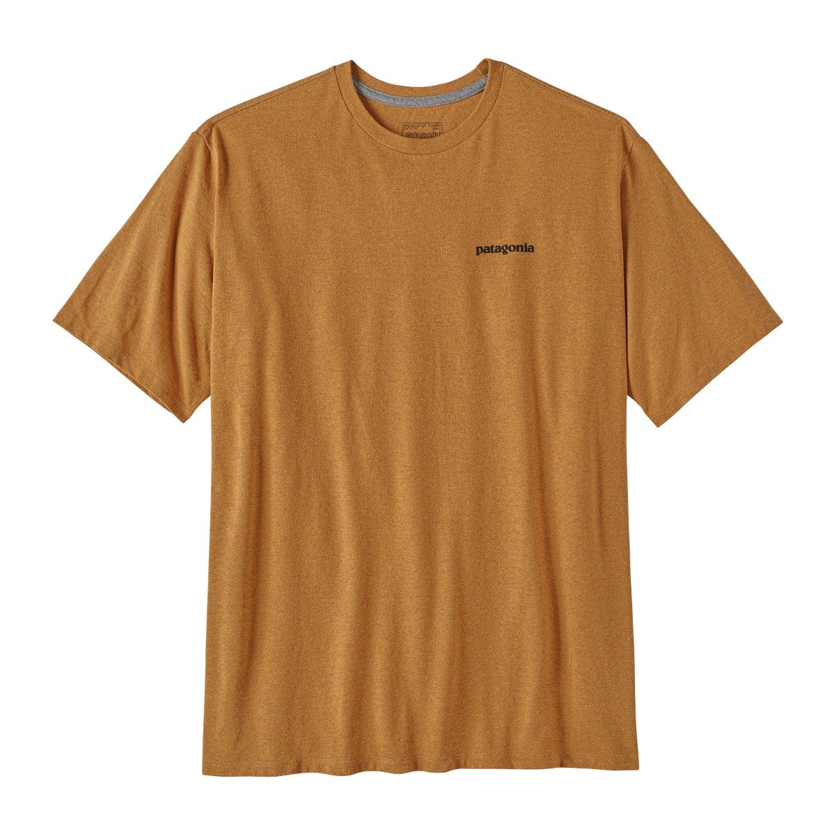 Patagonia P-6 Logo Men's Responsibili-Tee - P-6 Outline/Golden Caramel