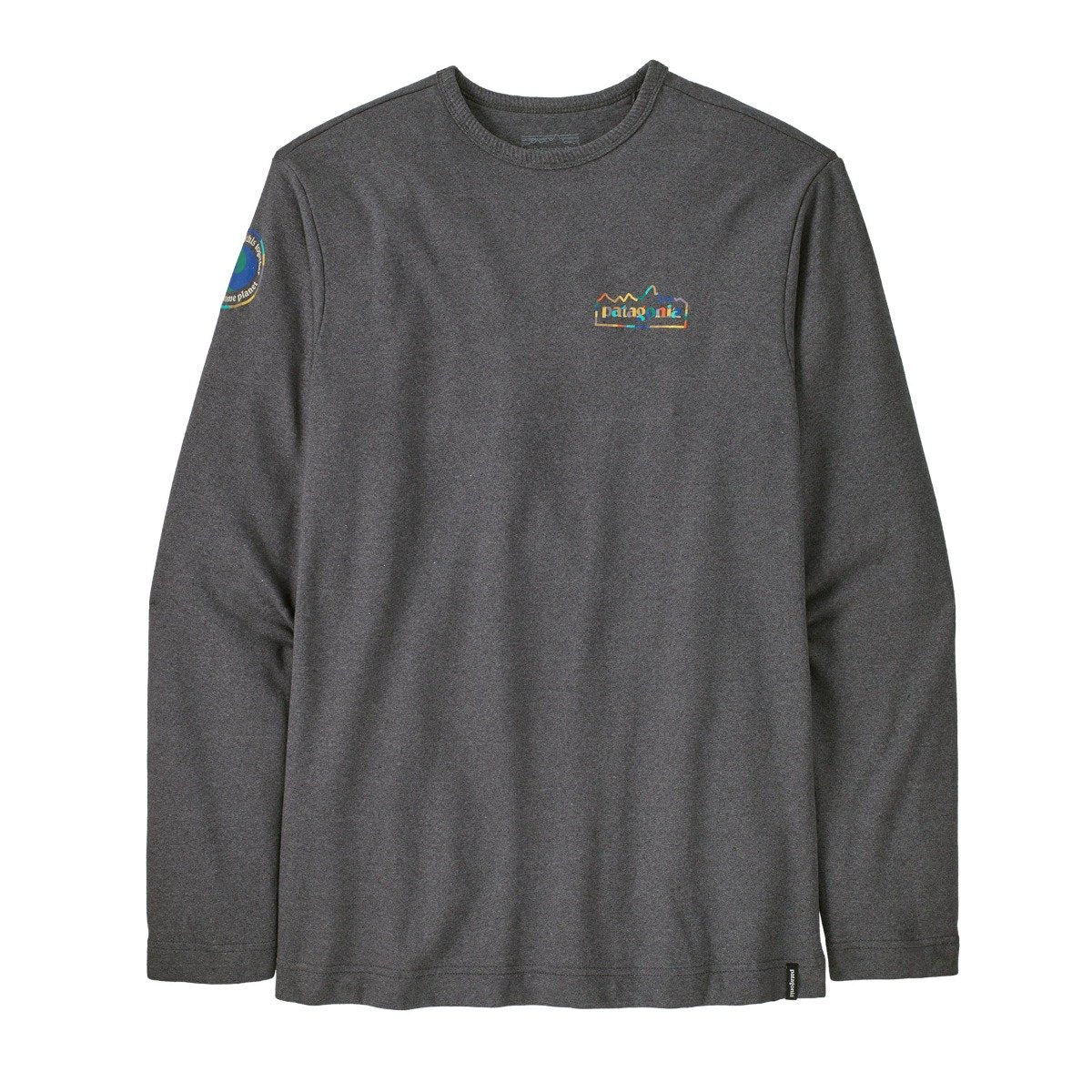 Patagonia Lightweight Unity Fitz Wildrise Mens Crew Jumper - Ink Black