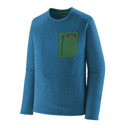 Patagonia R1 Air Mens Crew Fleece - Vessel Blue