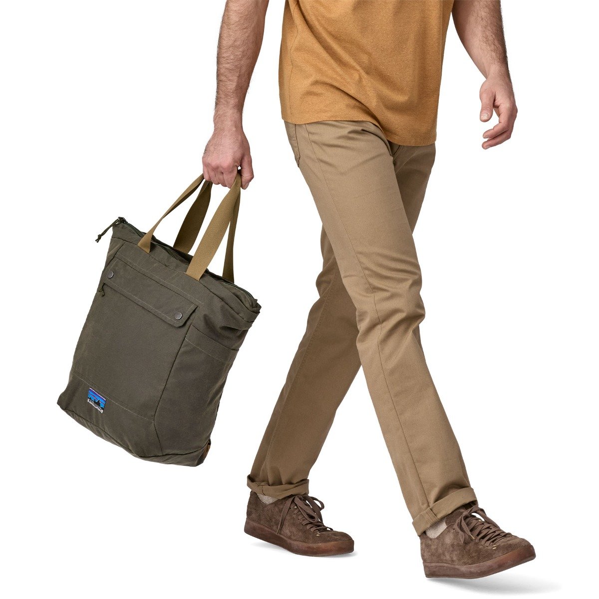 Patagonia Waxed Canvas Tote Pack - Basin Green