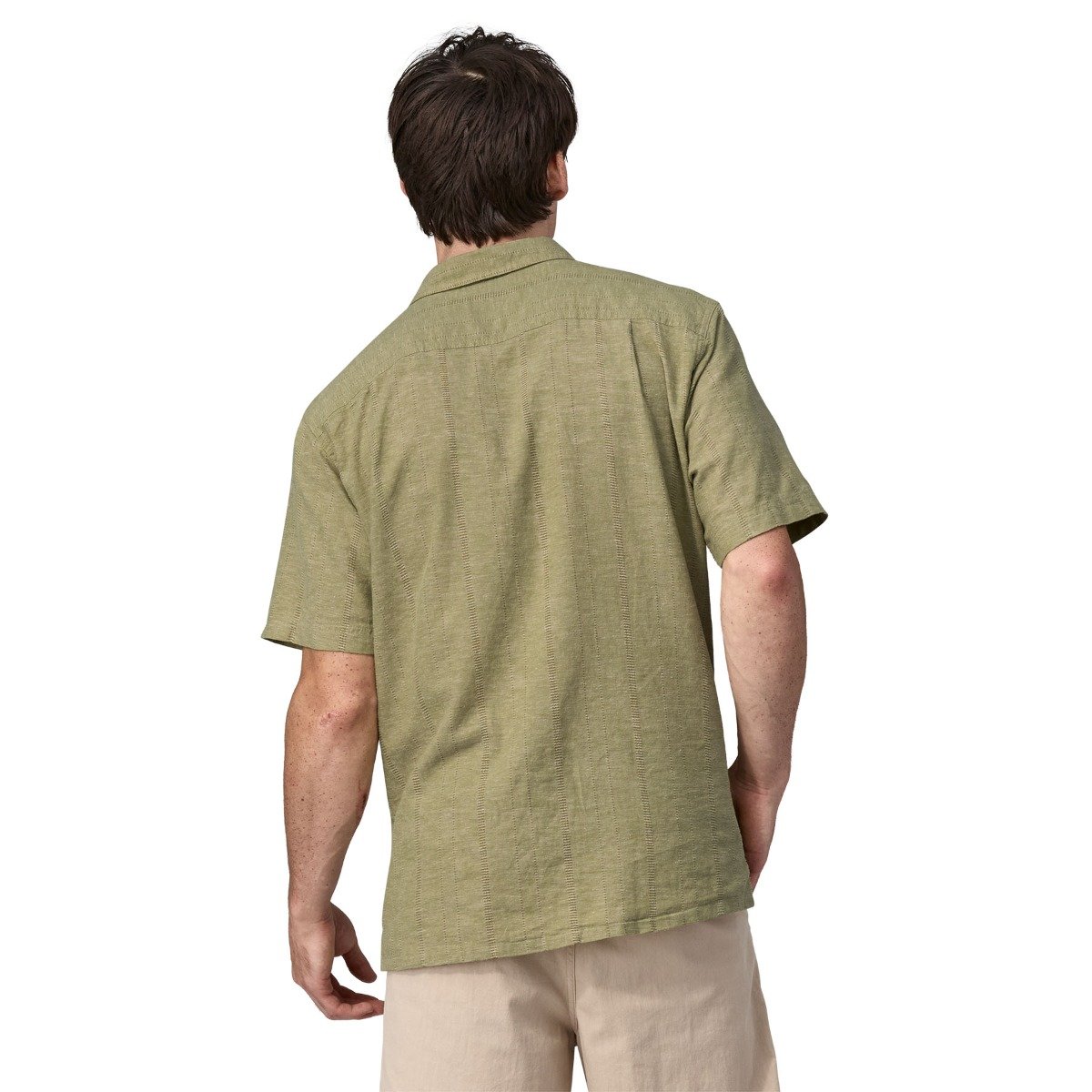 Patagonia Back Step Men's Shirt - Swell Dobby/Buckhorn Green