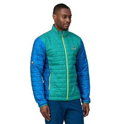 Patagonia Nano Men's Puff Jacket - Green & Blue