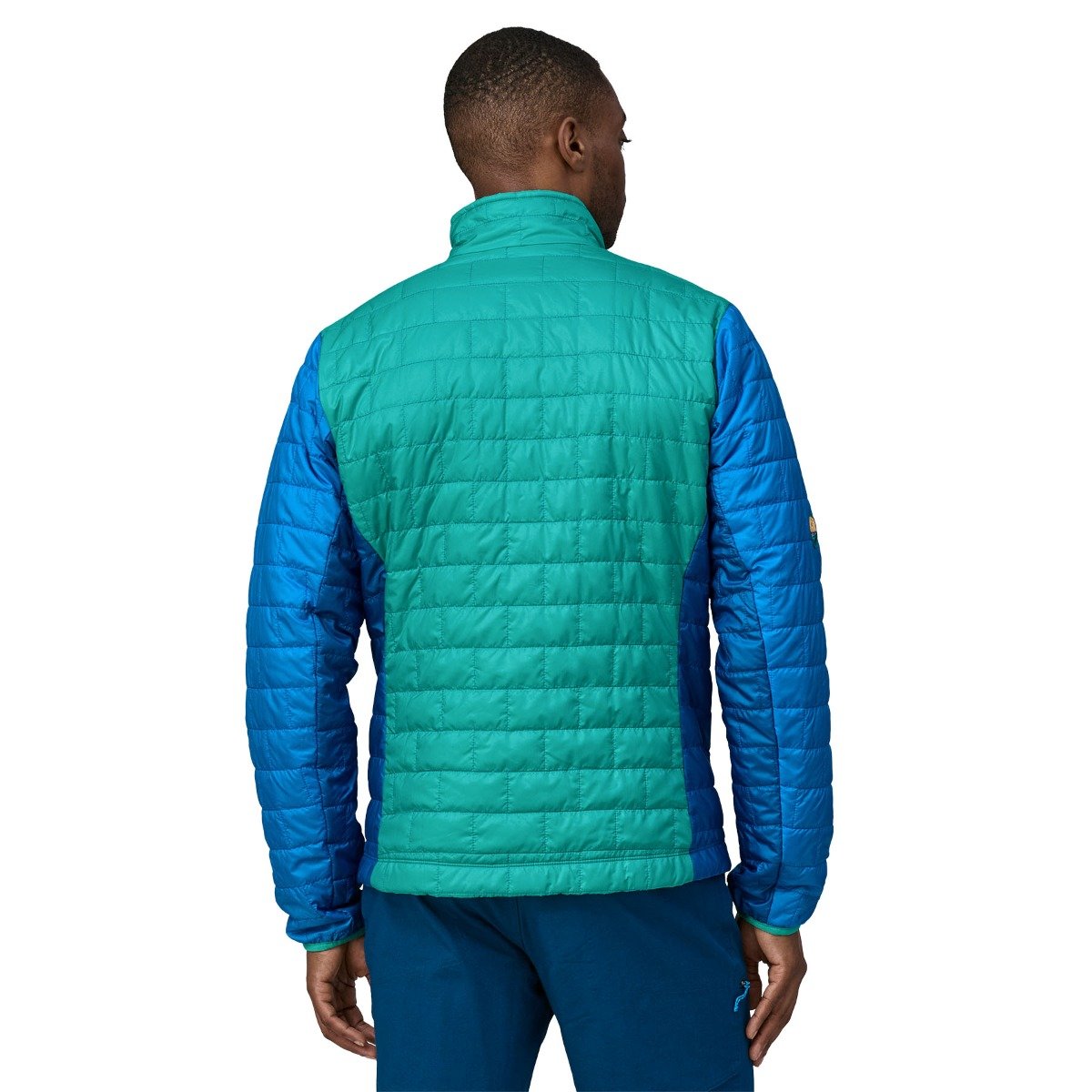 Patagonia Nano Men's Puff Jacket - Green & Blue