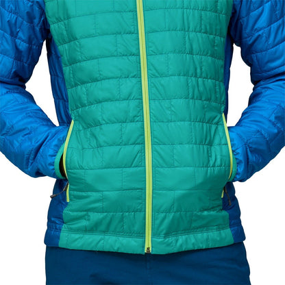 Patagonia Nano Men's Puff Jacket - Green & Blue