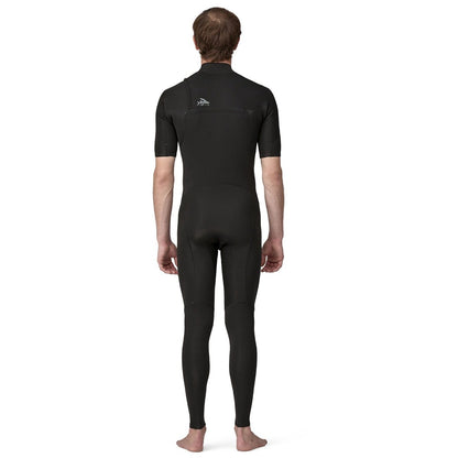 Patagonia Regulator Yulex Lite 2mm Men's Chest Zip Short Sleeve Wetsuit 2025 - Black