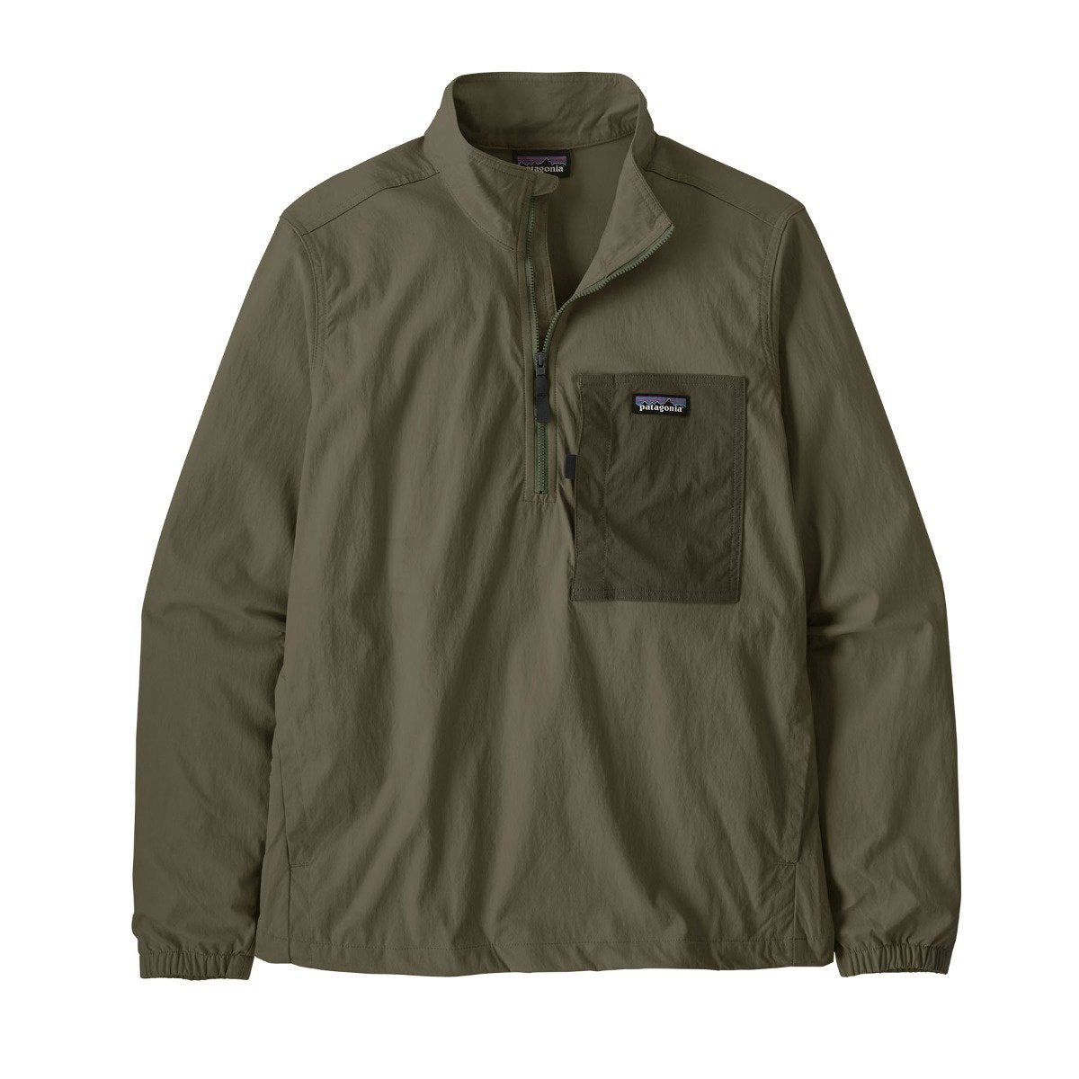 Patagonia Outdoor Everyday Marsupial Mens Pullover - Basin Green