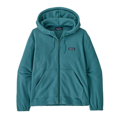 Patagonia Micro D Womens Fleece Hoody - Wetland Blue