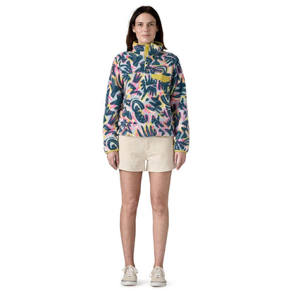 Patagonia Light Weight Synchilla Snap-T Women's Pull Over - Wild Botanist/Tidal Teal