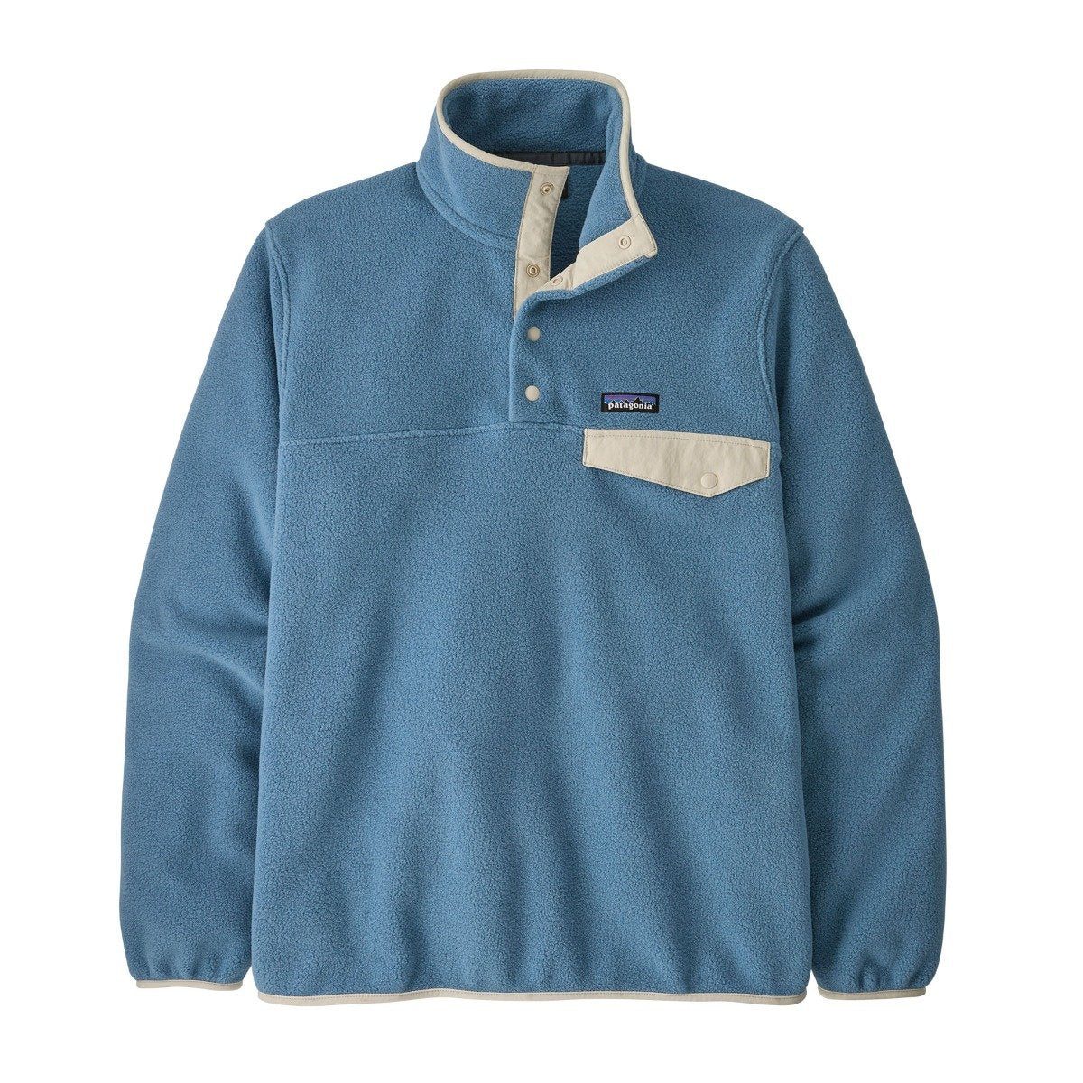 Patagonia Lightweight Synchilla Mens Snap-T Fleece Pullover - Still Blue