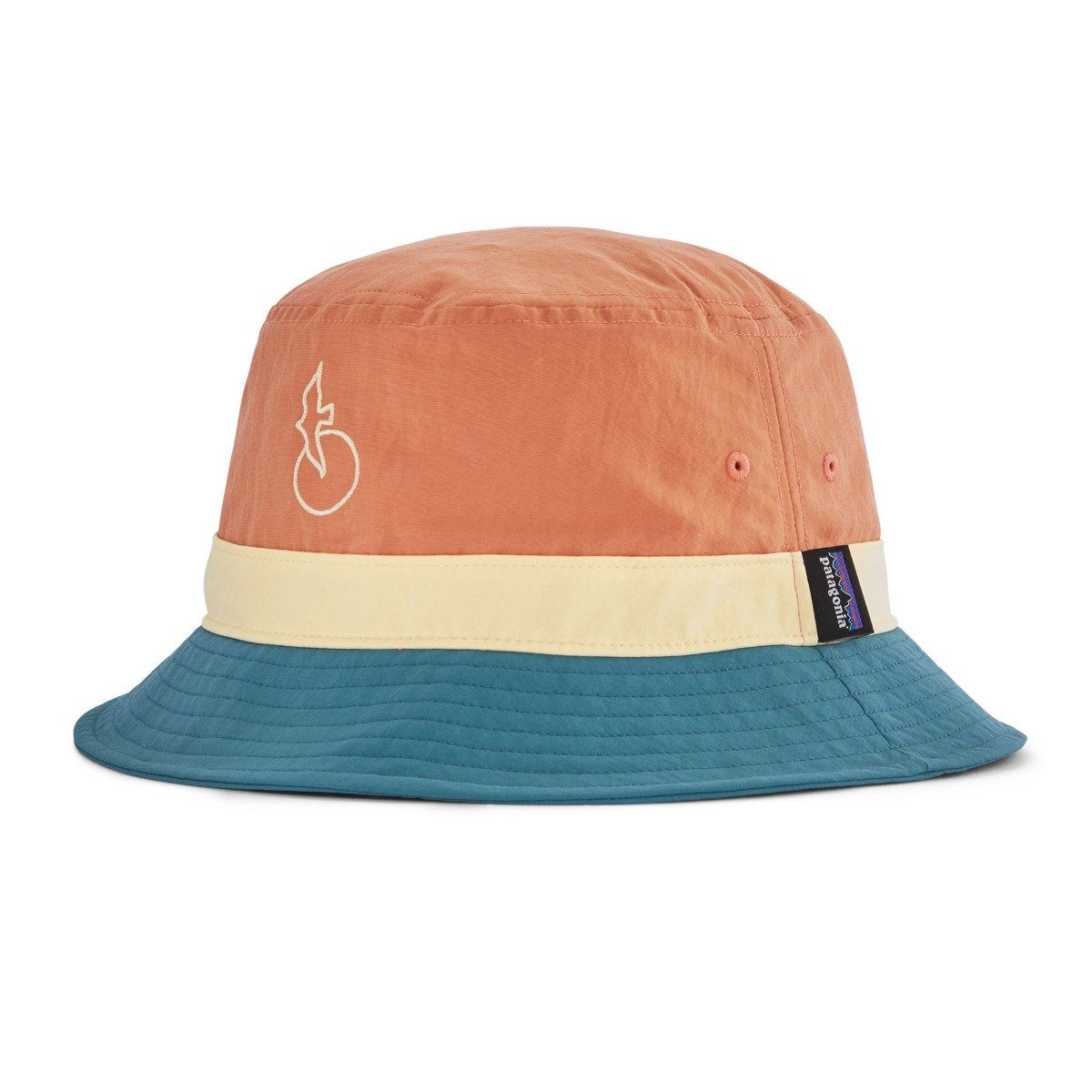 Patagonia Wavefarer Womens Bucket Hat - Swelldrifter/Rock Melon