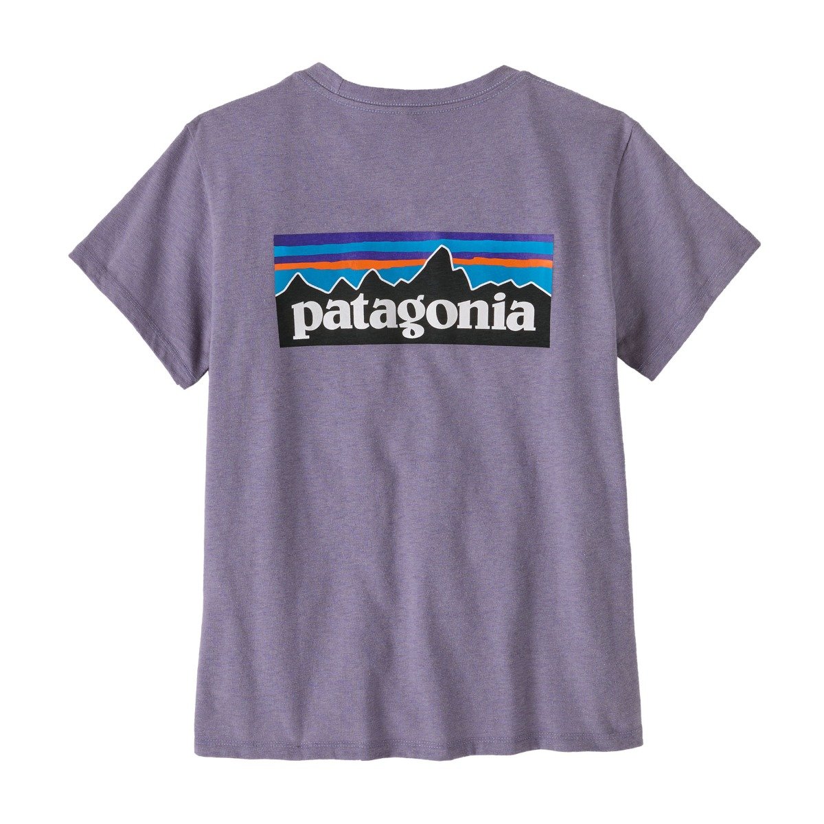 Patagonia P-6 Logo Women's Responsibili-Tee - Concrete Purple