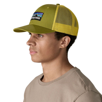 Patagonia P-6 Logo Trucker Hat - Graze Green