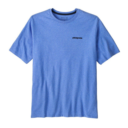 Patagonia P-6 Logo Men's Responsibili-Tee - Abundant Blue