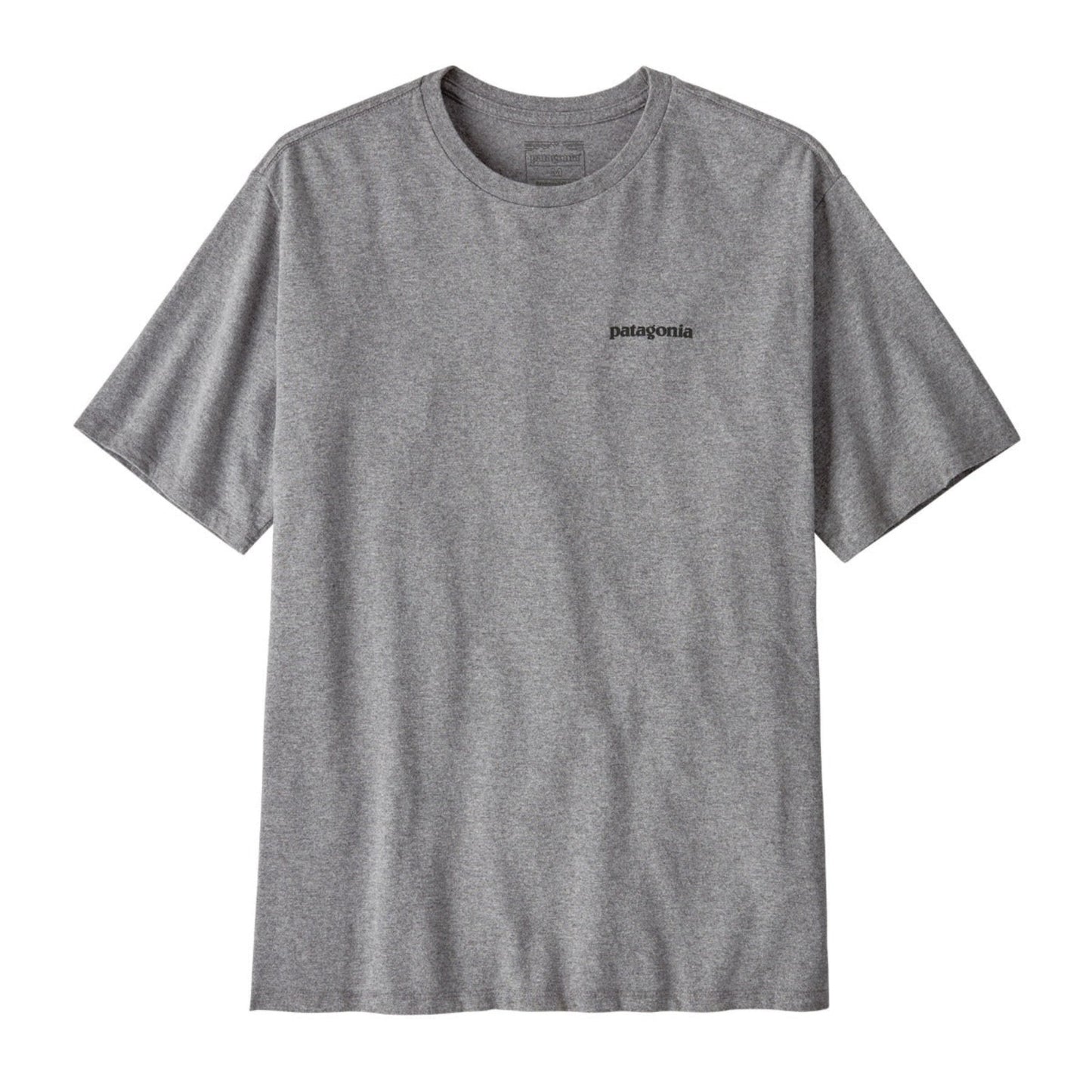 Patagonia P-6 Logo Responsibili-Tee T Shirt - Gravel Heather