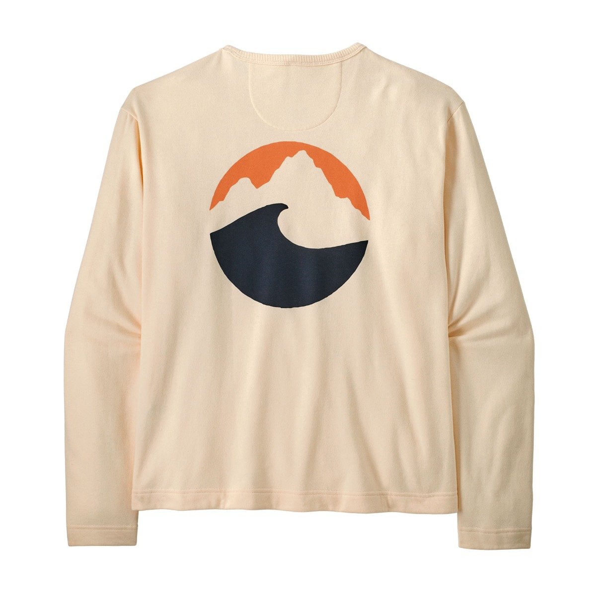 Patagonia Men's Lightweight Applied Imagination Wildrise Crew in Natural