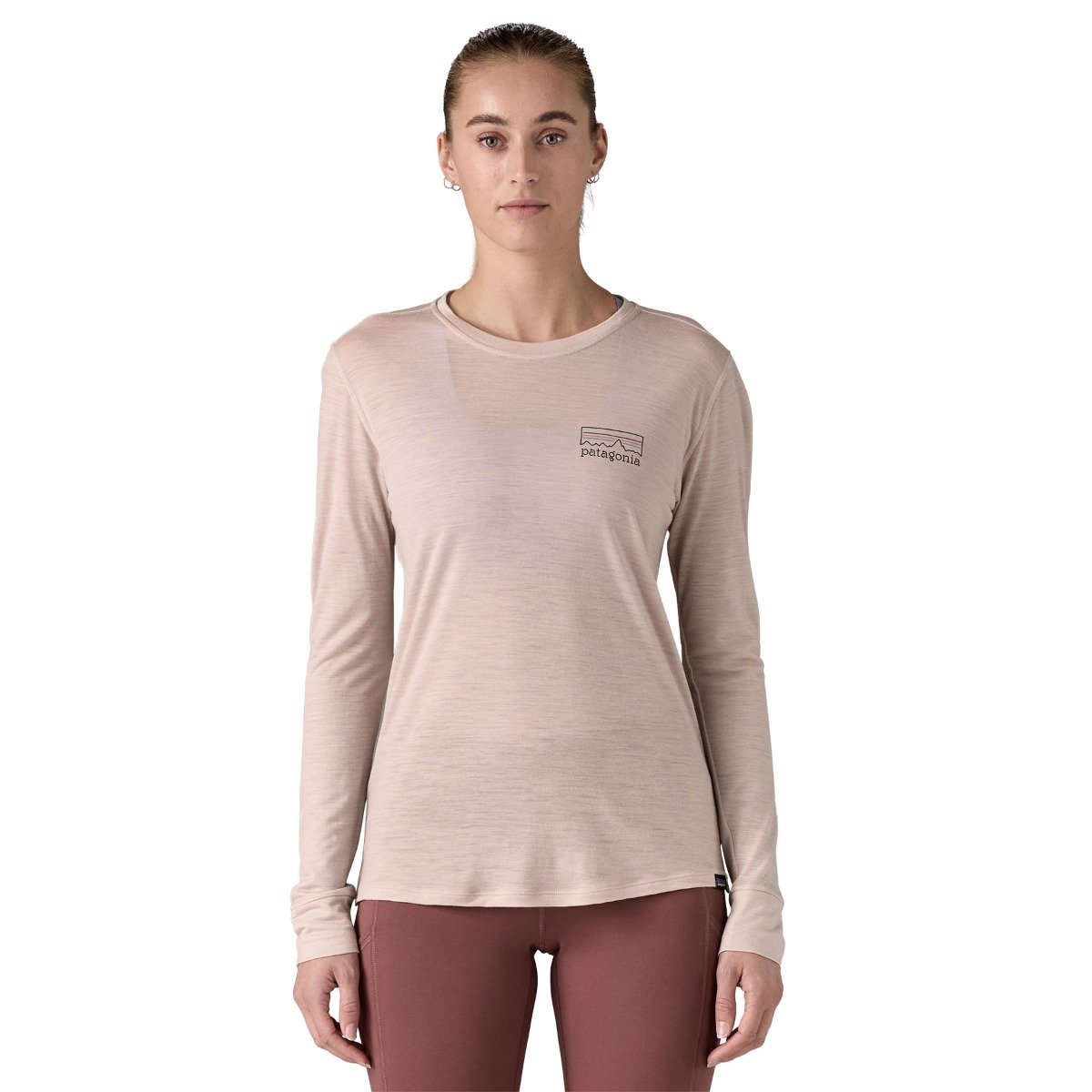 Patagonia Capilene Cool Merino Women's Long Sleeve Graphic Shirt - FZTE
