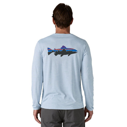 Patagonia Men's Long-Sleeved Capilene Cool Daily Graphic Shirt - Waters - FTFL