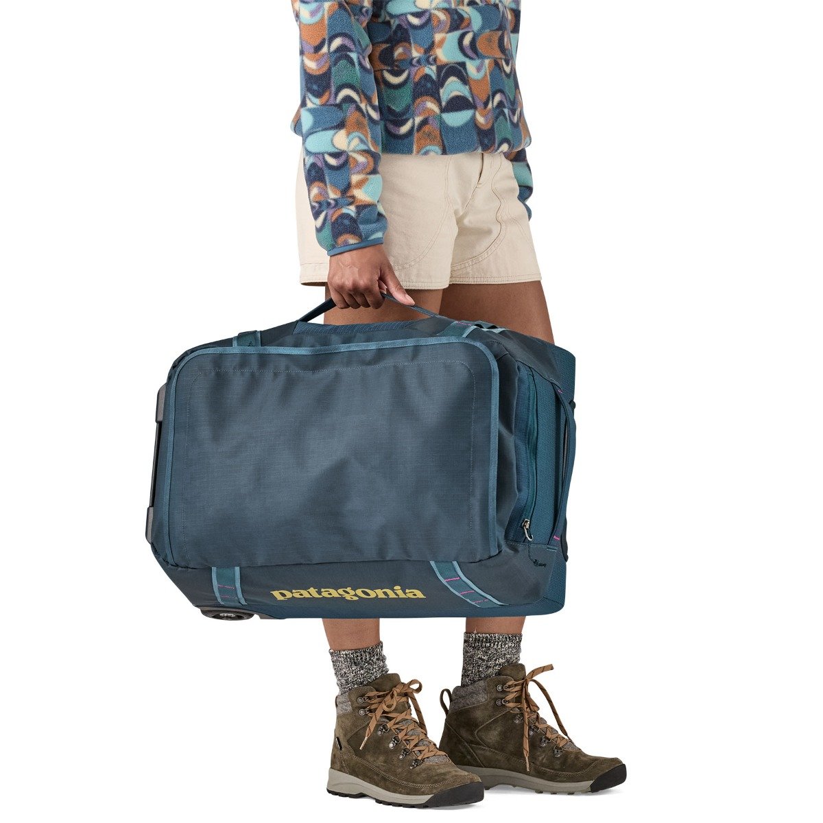 Patagonia Black Hole 40L Wheeled Duffel - Tidal Teal