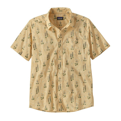Patagonia Go To Mens Shirt - Lupine Trail/Beeswax Tan