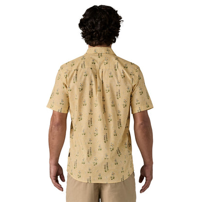 Patagonia Go To Men's Shirt - Lupine Trail/Beeswax Tan