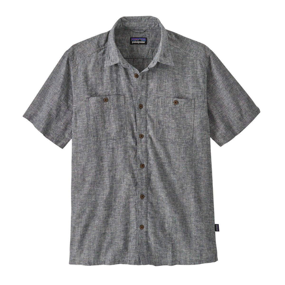 Patagonia Back Step Mens Shirt - Swell Dobby/New Navy