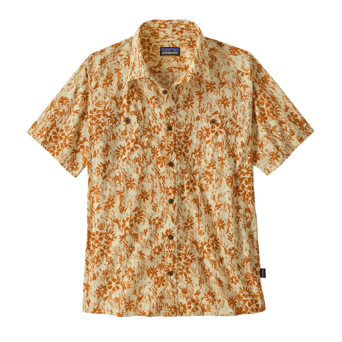 Patagonia Back Step Men's Shirt - Wildflower Pastel/Buttercup Yellow