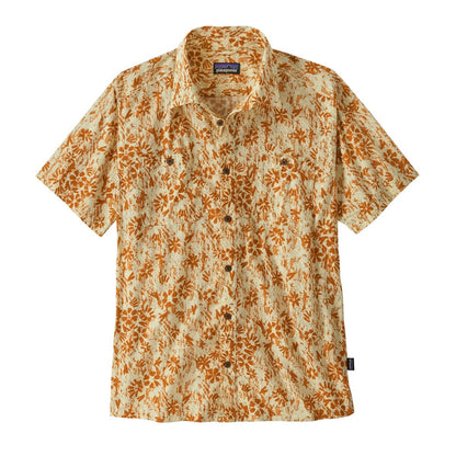 Patagonia Back Step Men's Shirt - Wildflower Pastel/Buttercup Yellow