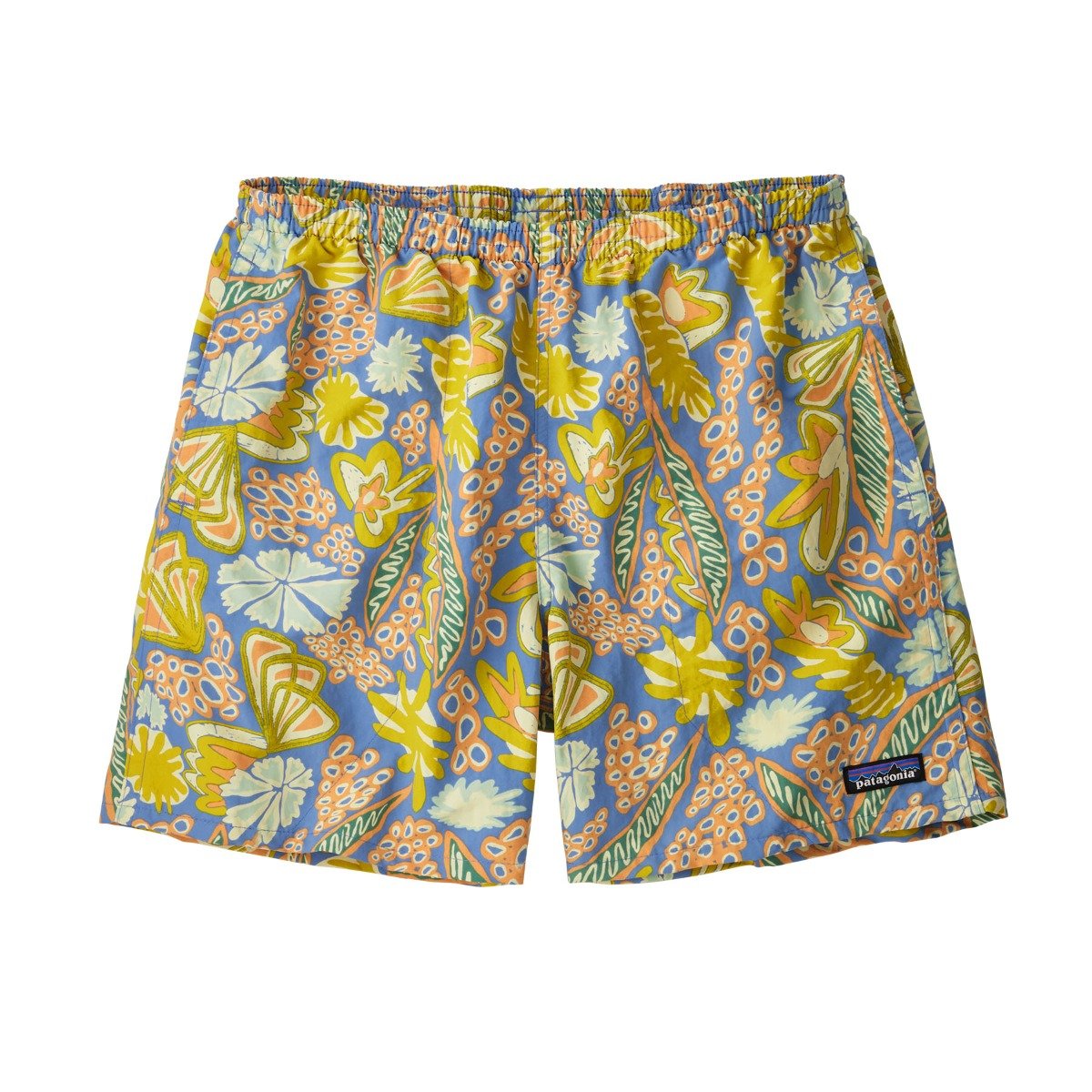 Patagonia Men's Baggies Shorts - 5in - Flourish: Abundant Blue
