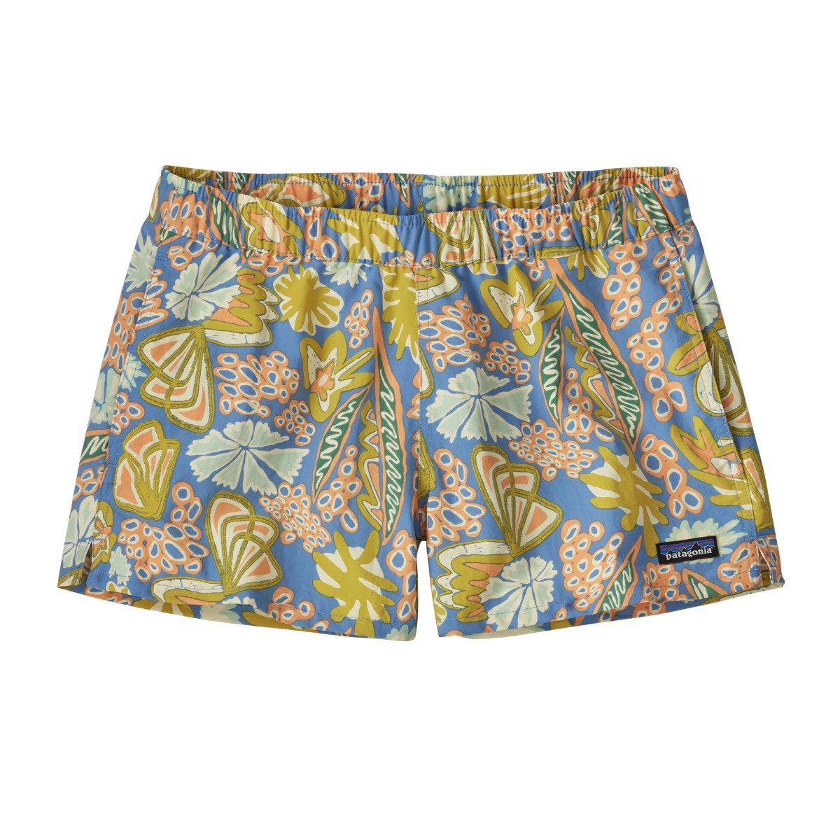 Patagonia Women's Barely Baggies Shorts - 2 1/2in - Flourish: Abundant Blue
