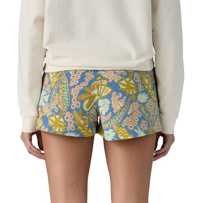 Patagonia Women's Barely Baggies Shorts - 2 1/2in - Flourish: Abundant Blue