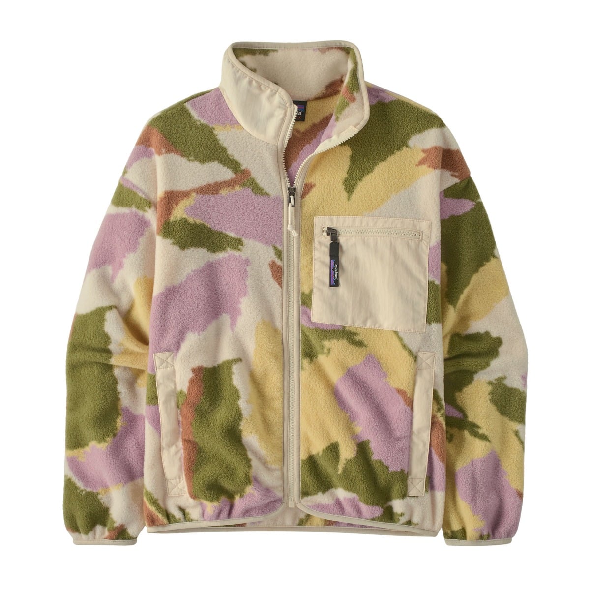 Patagonia Womens Synch Fleece Jacket in Sunshine: Natural