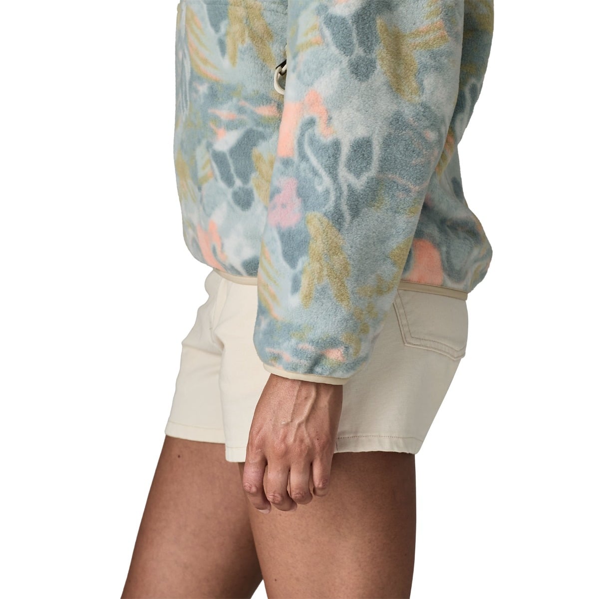 Patagonia Women's Synchilla Fleece Marsupial Pullover - Moon Tripper: Virtually Blue