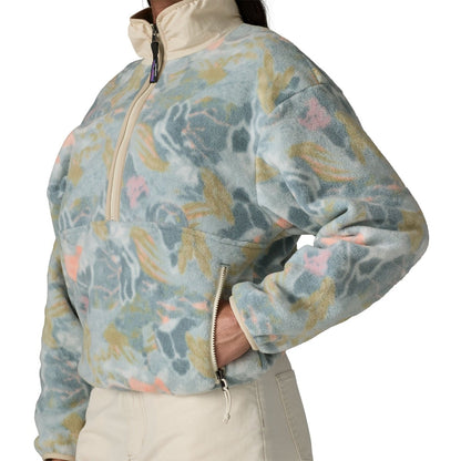 Patagonia Women's Synchilla Fleece Marsupial Pullover - Moon Tripper: Virtually Blue